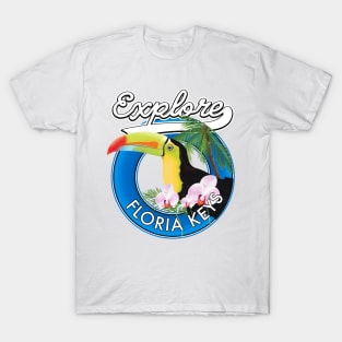 Florida keys retro logo T-Shirt